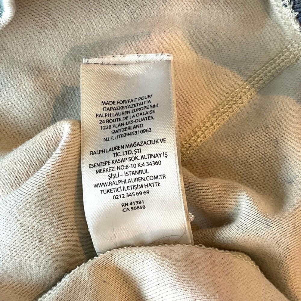 Polo Ralph Lauren Beacon Aztec Southwestern Fleece Hoodie Mens Medium Pullover - Picture 15 of 15